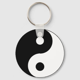 Ying Yang Keychain