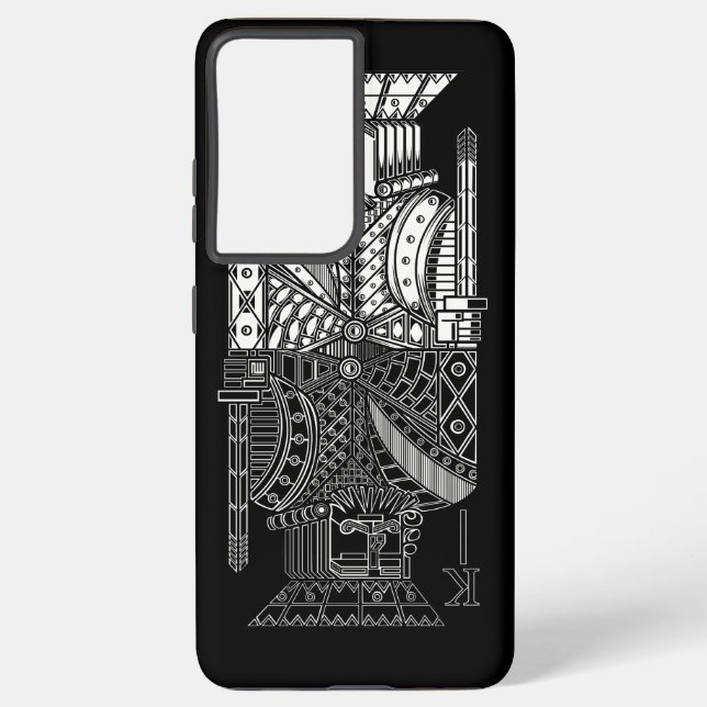 Ying Yang King Samsung Galaxy S21+ Case (Back)