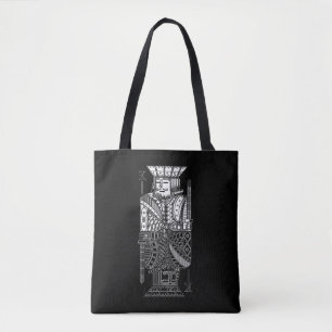 Ying Yang King Tote Bag