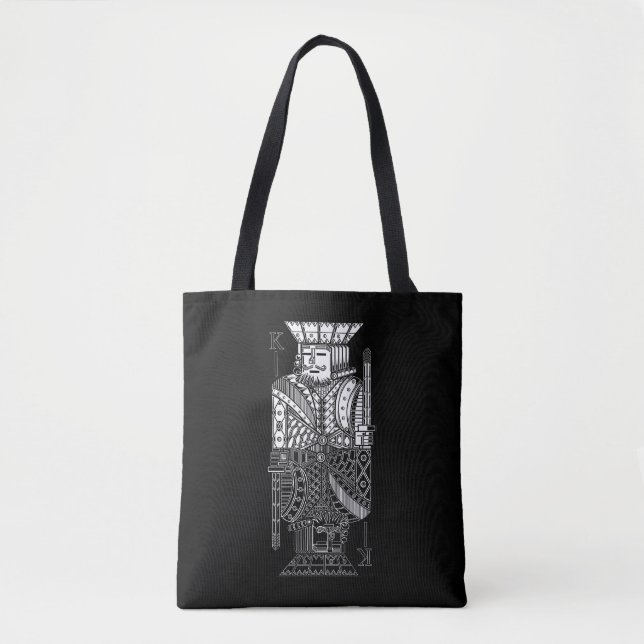 Ying Yang King Tote Bag (Front)