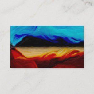 Ying Yang Mountains Business Card