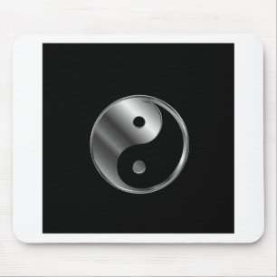 Ying yang mouse mat