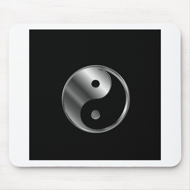 Ying yang mouse mat (Front)