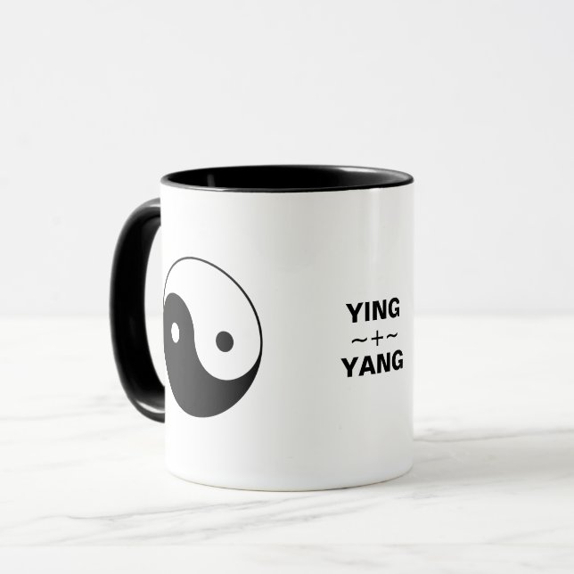 YING-YANG mug (Front Left)