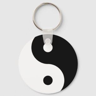 Ying Yang Symbol Key Ring