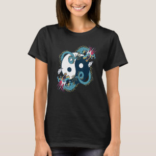 Ying Yang  Tai Chi Dragon Design for Meditation  T T-Shirt