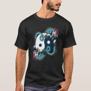Ying Yang  Tai Chi Dragon Design for Meditation  T T-Shirt