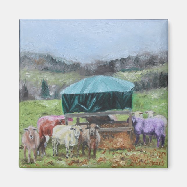 Ying Yang & the Gang Magnet (Front)