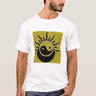 ying yans golden with moon and sun T-Shirt