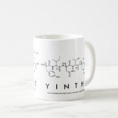 Yinthe peptide name mug (Front Right)