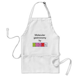 Yinthe periodic table name apron