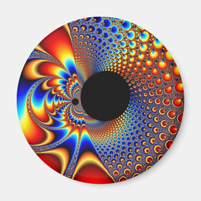 YinYang Big Bang - Fractal Magnet (Front)
