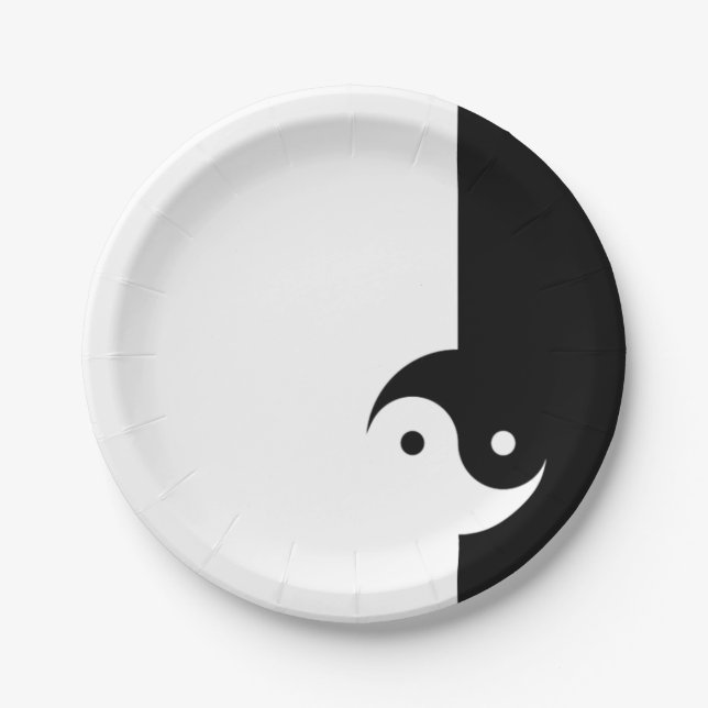 YinYang Paper Plate (Front)