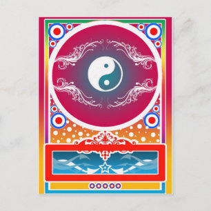 yinyang postcard