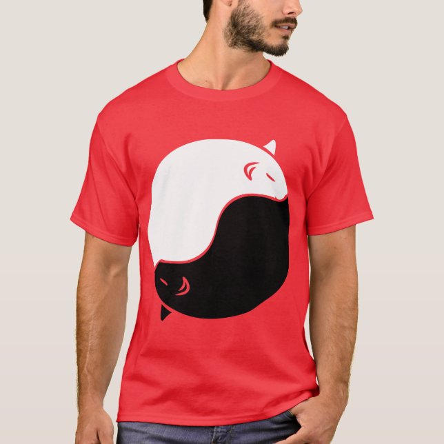 Yinyang Rats T-Shirt (Front)