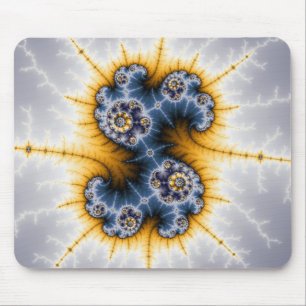 Yinyang Twister - Fractal Mousepad