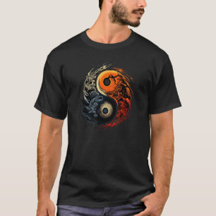 Yinyang Yoga Zen Yin yang Meditation T-Shirt