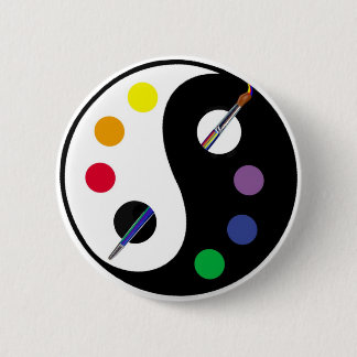 yinyangPalette 6 Cm Round Badge