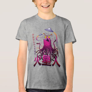 Yip Yip Martian Space Adventure Tri-Blend Shirt