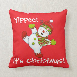 Yippee! It's Christmas! Cushion