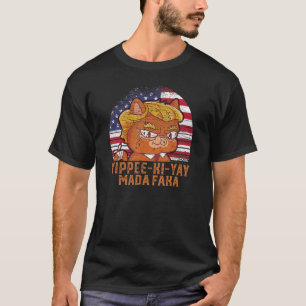 Yippee Ki Yay Madafaka Cat T-Shirt
