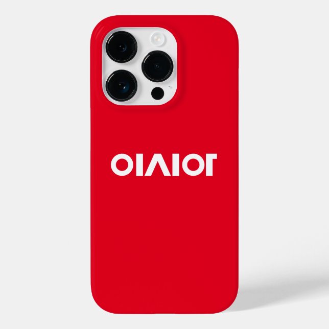 Yisia 이시아 iPhone / iPad case Red (Back)