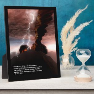 Yitro - Mt. Sinai Plaque