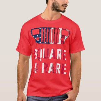 YJ Square is Rare off road 4WD design  T-Shirt
