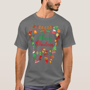 yl6p Merry Xmas Christmas Dental Squad Dentist Xma T-Shirt