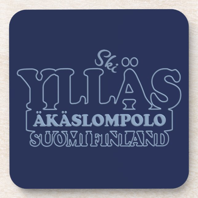 YLLÄS FINLAND coasters (Front)
