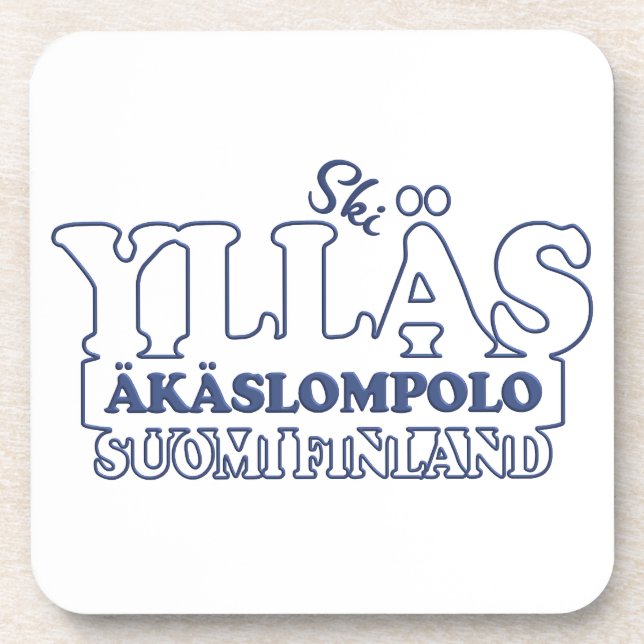 YLLÄS FINLAND coasters (Front)