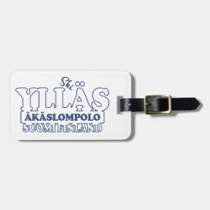 YLLÄS FINLAND custom luggage tag