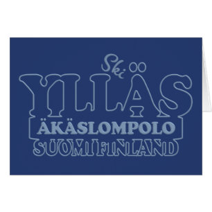YLLÄS FINLAND greeting card