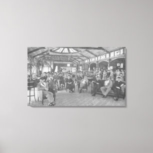 YMCA Hostel, Piccadilly, Manchester, c.1910 Canvas Print