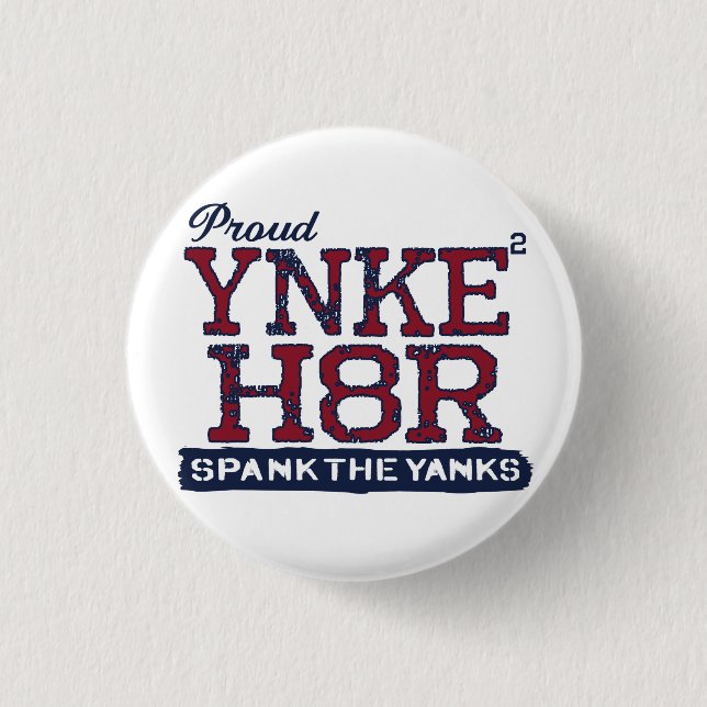 YNKEE H8R 3 CM ROUND BADGE (Front)
