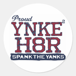 YNKEE H8R CLASSIC ROUND STICKER