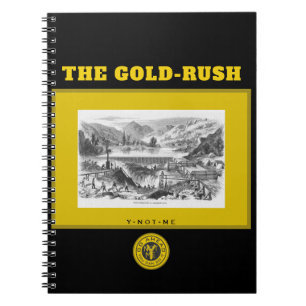 YNOTME THE GOLD-RUSH 3 NOTEBOOK