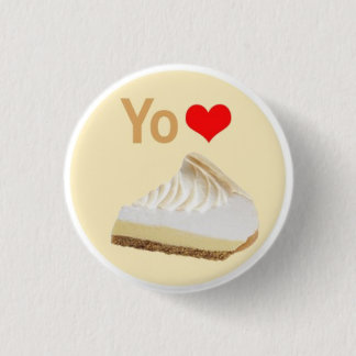 Yo <3 Lemon Pie 3 Cm Round Badge