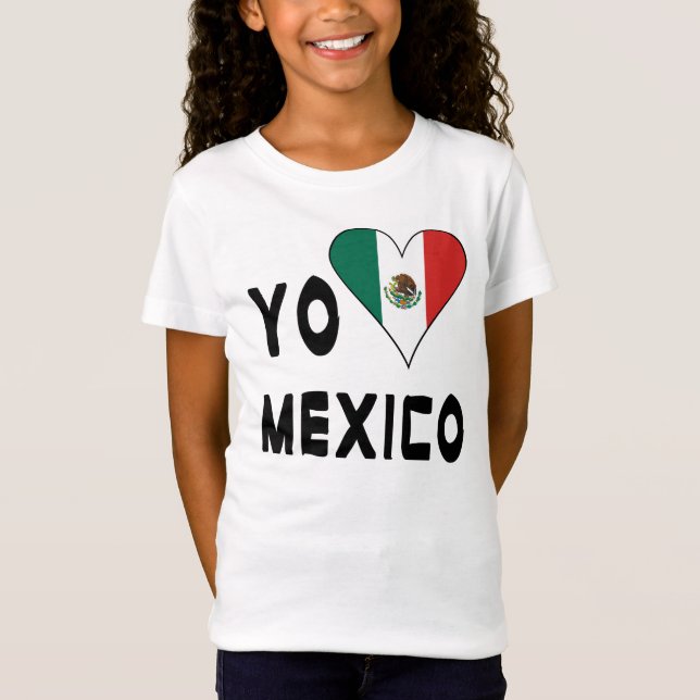 Yo Amo Mexico  T-Shirt (Front)