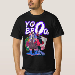 Yo Bro Anime Streetwear Graphic T-Shirt