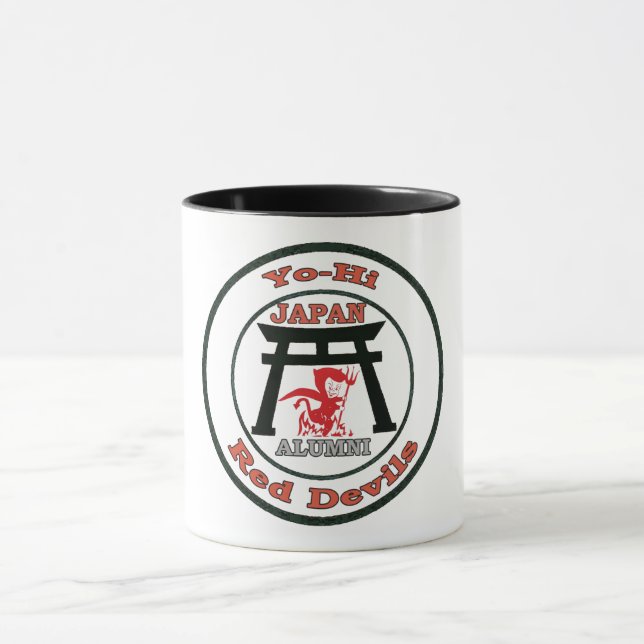 Yo-Hi Red Devils High School Japan Alumni Mug (Center)