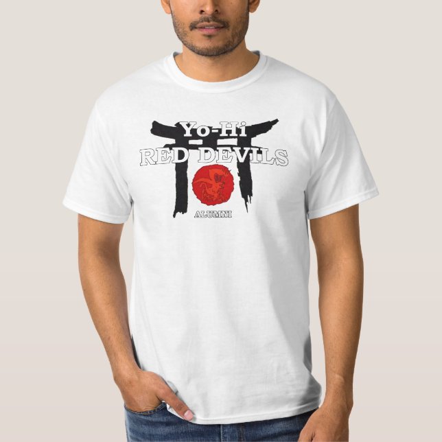 Yo-Hi Red Devils Japan Alumni T-Shirt (Front)