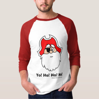 Yo! Ho! Ho! Ho! Basic 3/4 Sleeve Raglan T-Shirt
