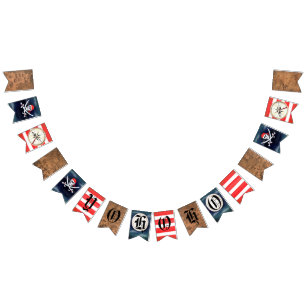 Yo Ho Ho Pirate Theme Bunting