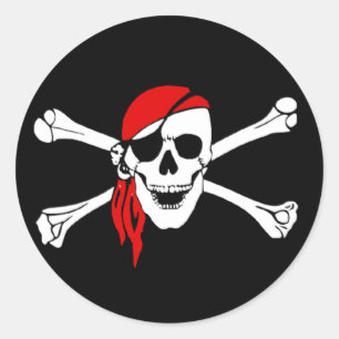 Yo Ho Pirate Sticker 2