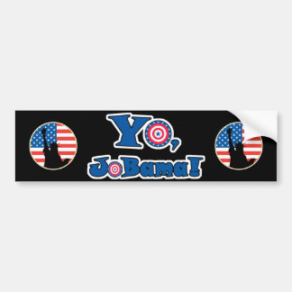 Yo Jobama (Obama), Statue Of Liberty Patriotic ... Bumper Sticker