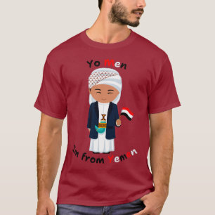 YO MEN - I'M From Yemen - Funny Humour T-Shirt