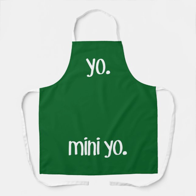 Yo & Mini Yo Apron (Front)