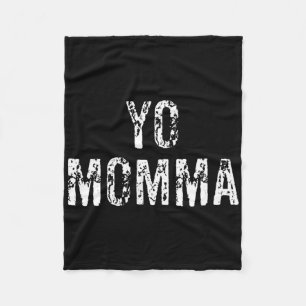 Yo Momma Fun Sketll Saying Sketll Player Sketll Sp Fleece Blanket