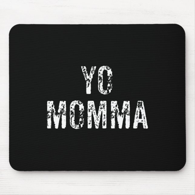 Yo Momma Fun Sketll Saying Sketll Player Sketll Sp Mouse Mat (Front)